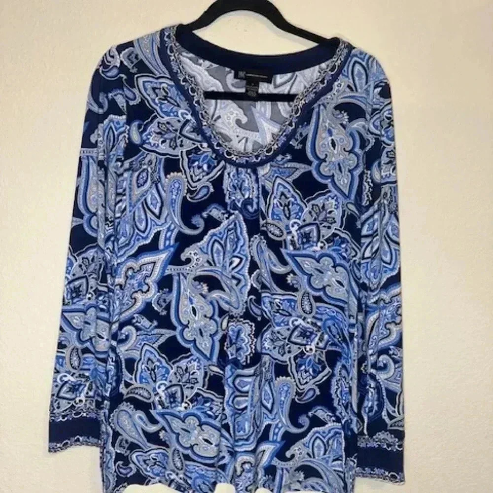 INC Paisley‎ Tunic